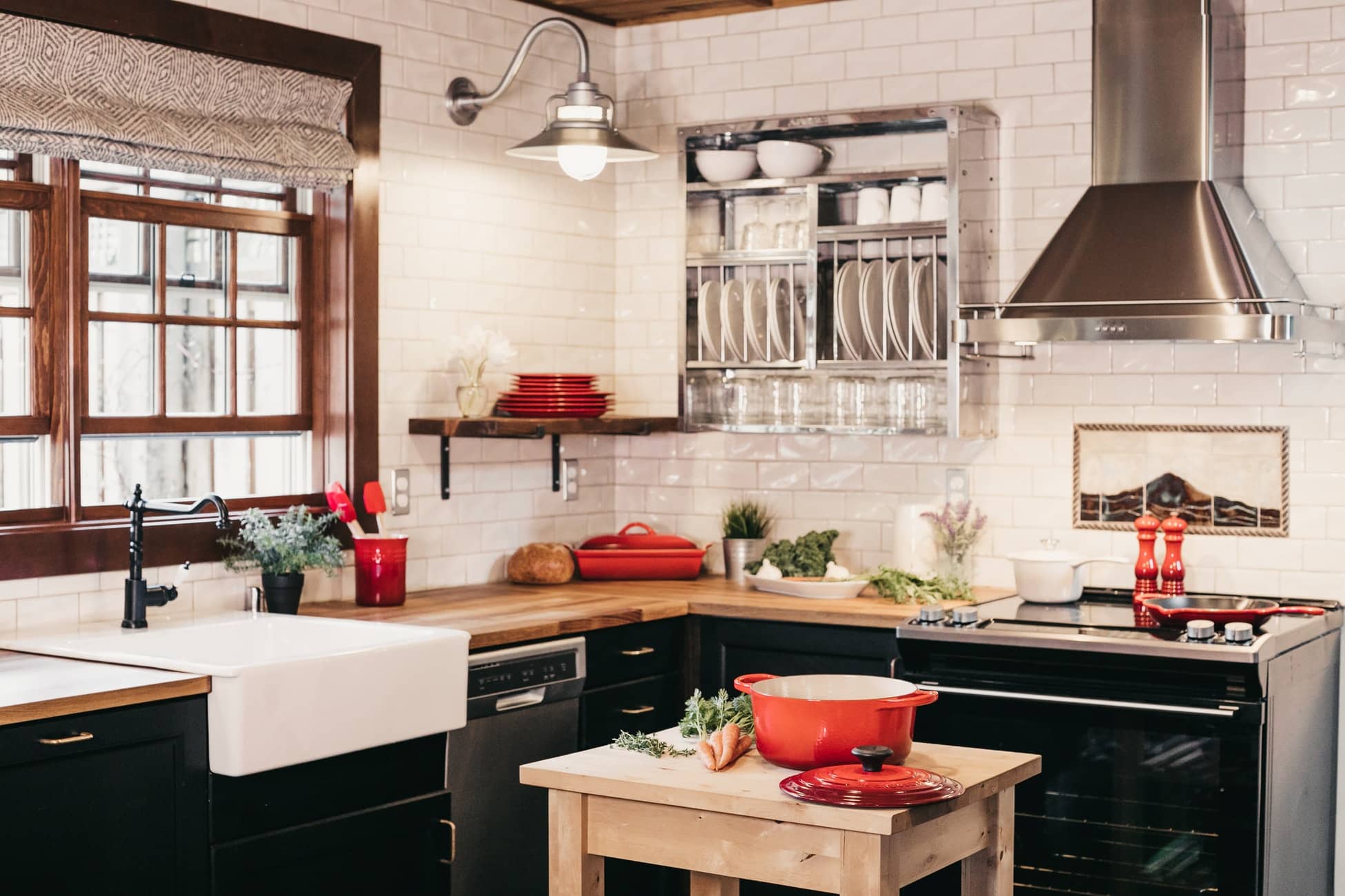 Design-led kitchen remodel with custom cabinetry and layered lighting by D. Marie Interiors in Yakima, WA