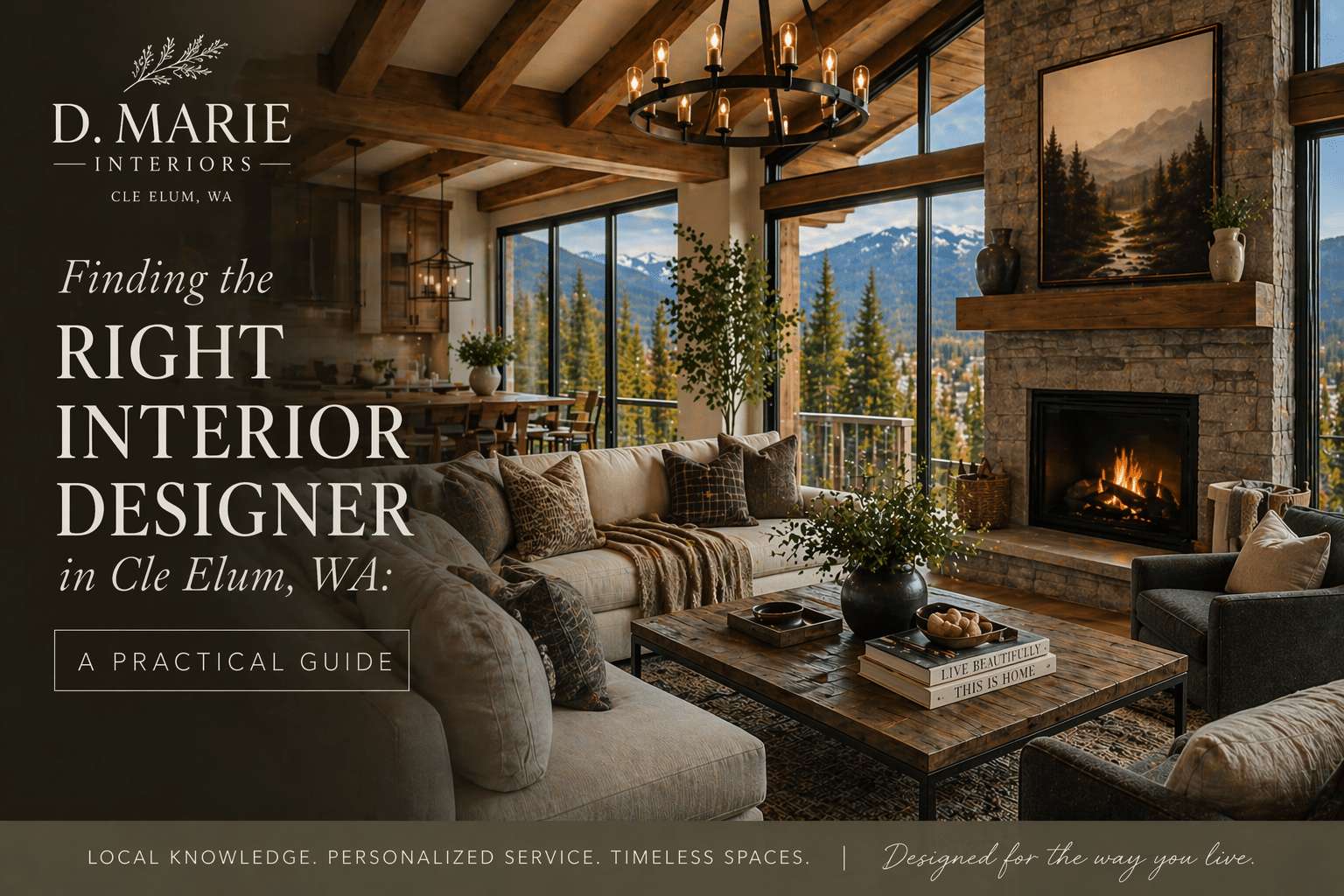 Interior designer in Cle Elum WA by D. Marie Interiors