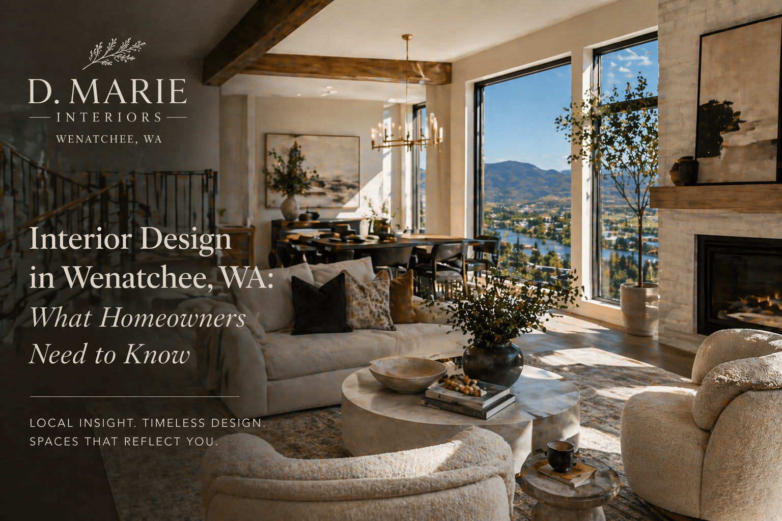 Interior design in Wenatchee WA by D. Marie Interiors