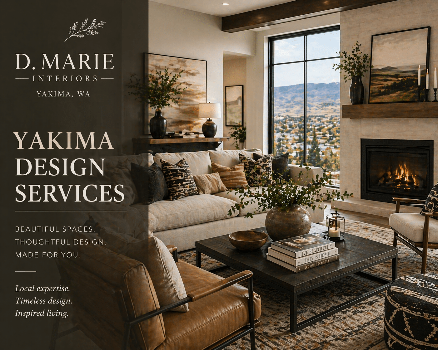 Interior design services in Yakima WA by D. Marie Interiors