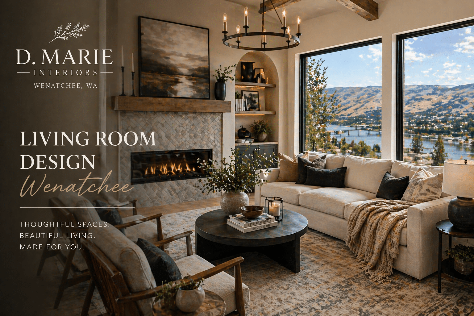 Interior design in Kennewick WA by D. Marie Interiors